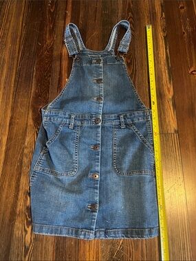 OshKosh B'gosh Blue Denim Pinafore Dress